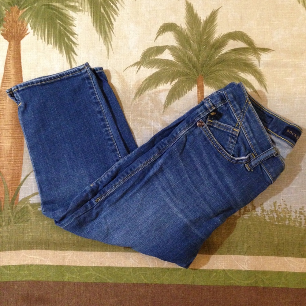 Rock & Republic Capri Roskilde Jeans Size 4 - Picture 2 of 7